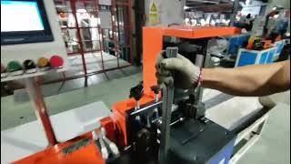 Semi-Automatic Wire Straightening & Cutting Machine#wirestraighteningcuttingmachine
