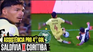 BOA PARTIDA DE 🇺🇾 ALAN SALDÍVIA CONTRA O COXA COM ASSISTÊNCIA PRO QUARTO GOL DO VASCO #vasco