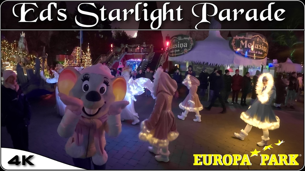 4K | EUROPA PARK - ED's STARLIGHT PARADE | Season 2025-2026