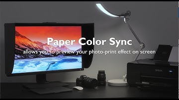 BenQ Paper Color Sync to simulate the printing results