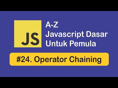 24 Optional Chaining | Modul Lengkap Pemrograman JavaScript Untuk Pemula