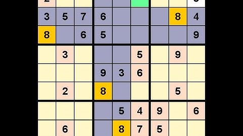 How to Solve Washington Times Sudoku Difficult May 18, 2022