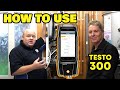 How To Use Testo 300 Testo 300 Ultra Smart Kit Review | Gas Training