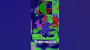 4 Team Europe Territorial.io Timelapse #Shorts