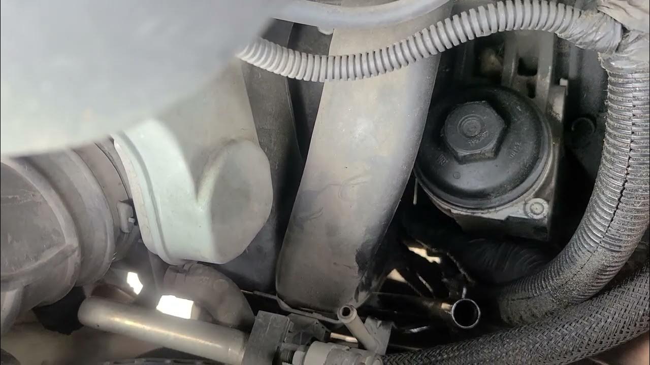 Gm chevy ecotec oil pressure sensor removal without pulling starter