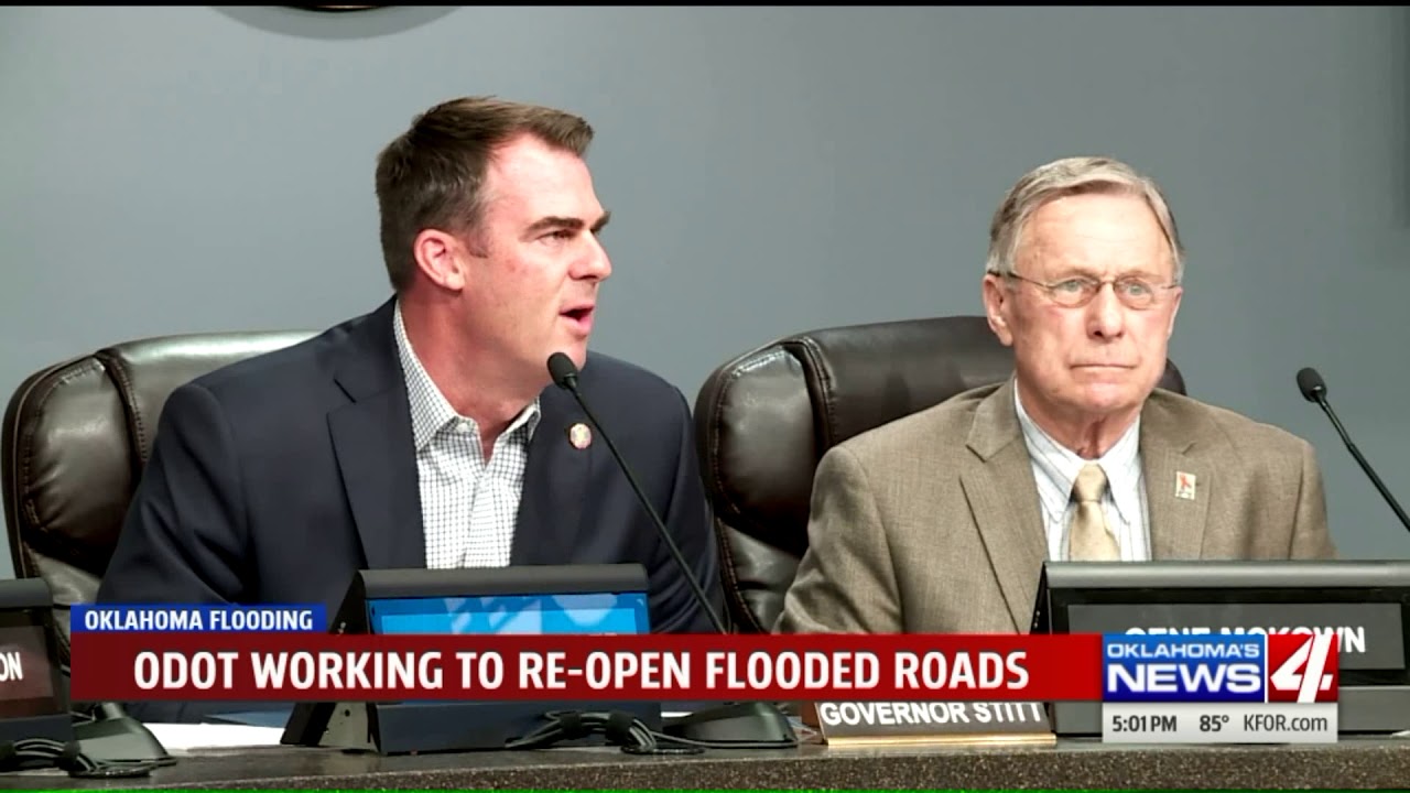newspaper mockup ODOT working to reopen flooded roadways - educational online tutorials free