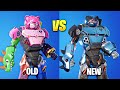NEW Mecha vs. OLD Mecha Skin in Fortnite (Mecha Team Leader vs Mecha Strike Commander)