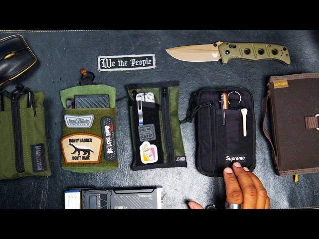 Top 5 Pocket EDC Pouches | These Changed Everything! - YouTube