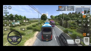 ULTIMATE GAME/MOBILE BUS SIMULATOR/BUS DRIVING GAME/BEST BUS GAME COMPARISON GAME2025 1ST DRIVING