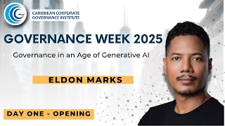 Information CCGI Governance Week 2025: Governance in the Age of Generative AI, Day 1 Opening Presentation Guide