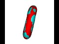 Simulation of Red Blood Cell Motion Tumbling Motion in Shear Flow