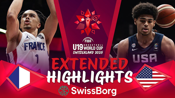 France 🇫🇷 vs USA 🇺🇸 | Extended Highlights | FIBA U19 Basketball World Cup 2025 #fibau19