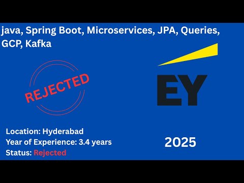 EY Interview Question