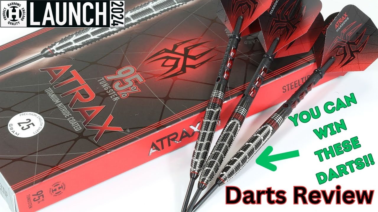 Harrows ATRAX Darts Review And GIVEAWAY YOU CAN WIN THESE DARTS YouTube