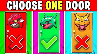 Don’t Choose the Wrong GOD DOOR in Minecraft Pokemon! (movie)