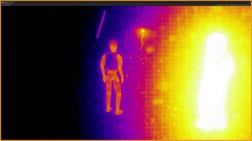 Thermal vision post processing in Unity