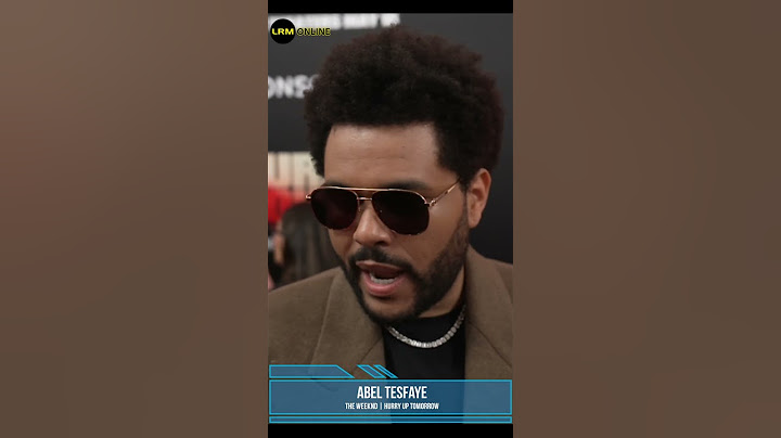 Abel Tesfaye on Visualizing His Life in Hurry Up Tomorrow
