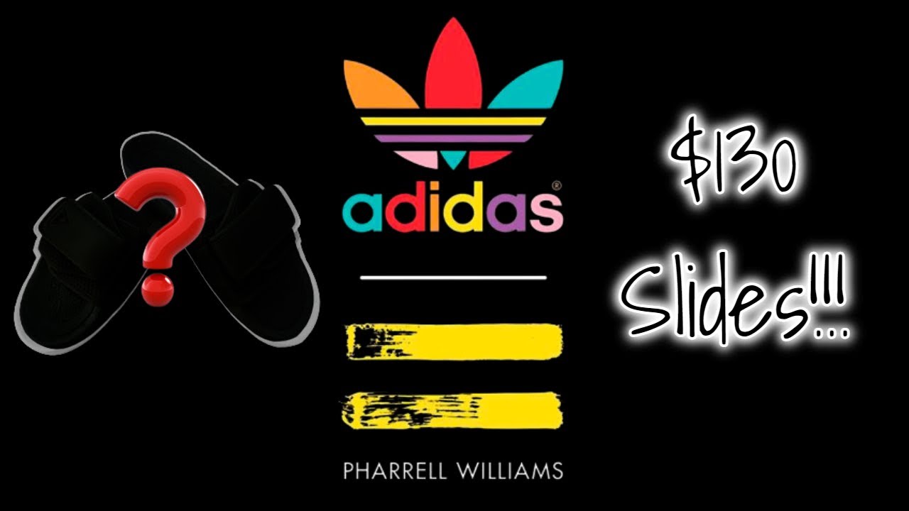 Pharrell Williams x Adidas Originals Chancletas Hu Slides | Unboxing