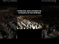 Conductor gets pranked by orchestra during a concert #shorts