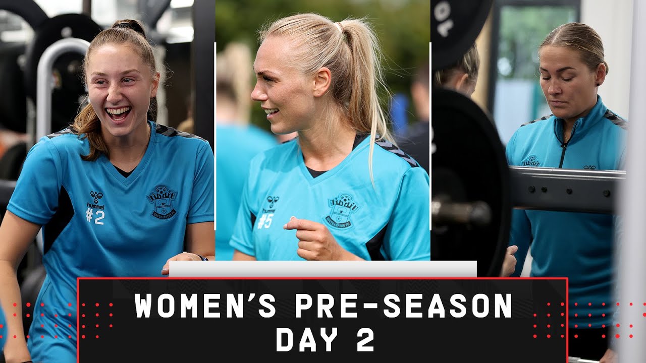 WOMEN'S PRE-SEASON: DAY TWO ✌️ | Putting in the graft