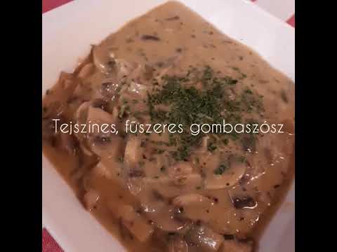 Videó: Gomba Szósz Recept