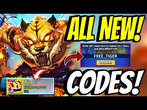 [*🎃TIGER 🐯 REWORK*] CODES USE NOW BLOX FRUITS CODES 2025 - CODES FOR ...