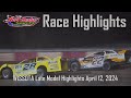 Race highlight 41224 wissota late model highlights