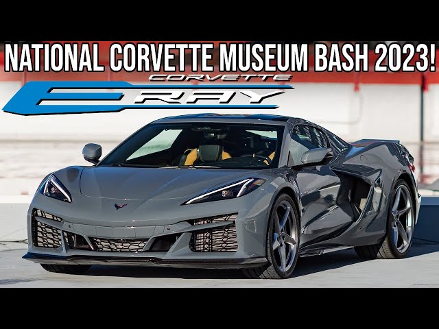 National Corvette Museum C8 Corvette ERAY in Sea Wolf Gray! LOOKS
