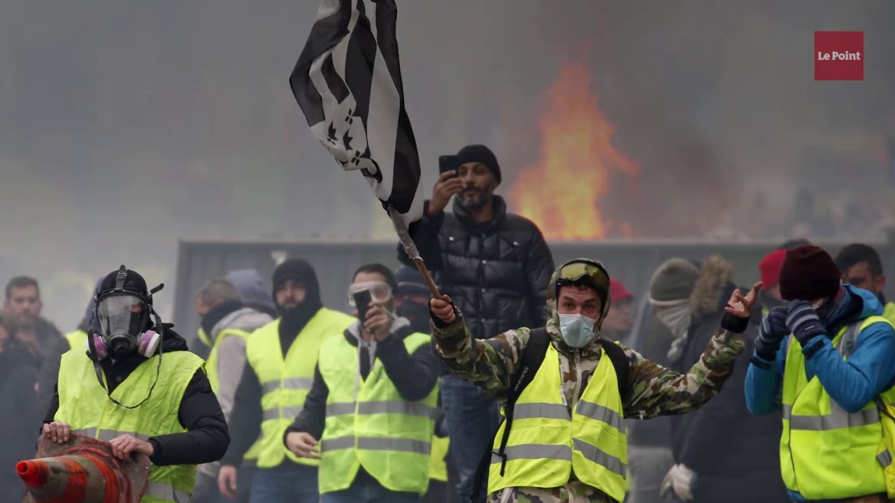 Gilets Jaunes Les Meneurs Des Casseurs Appartiendraient à Lextrême Gauche