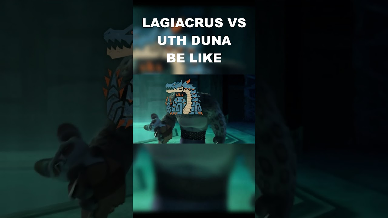 MH Wilds - Lagiacrus vs Uth Duna be like