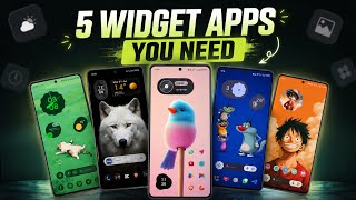 Your Android Home Screen Needs These 5 Widget Apps Wealth