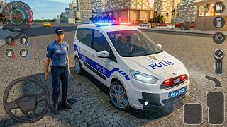 Ford Tourneo Türk Polis Arabası Sürüş Oyunu - Polis Oyunu 2026 #236 - Android GamePlay screenshot 1