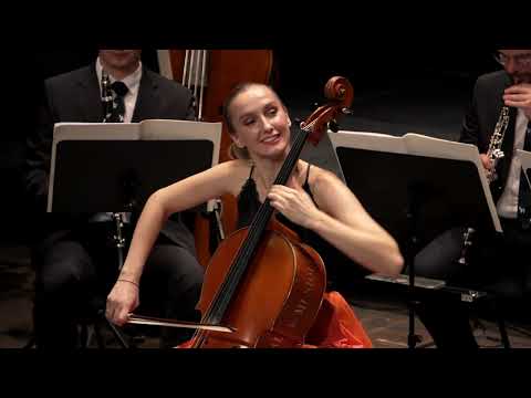 Gulda Cello Concerto 1st Movement (Margarita Balanas and Latvian Radio Big Band)