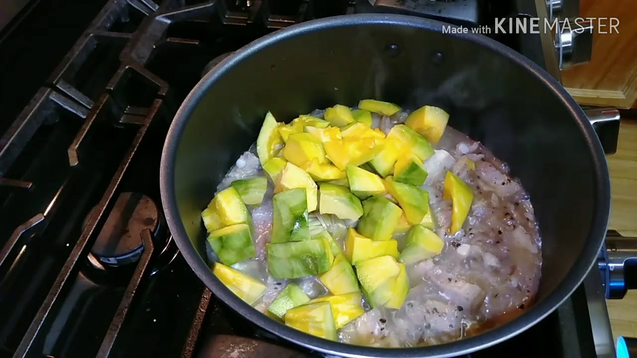 Ginataang kalabasa(squash recipe) YouTube