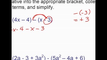 Adding and Subtracting Polynomials Video
