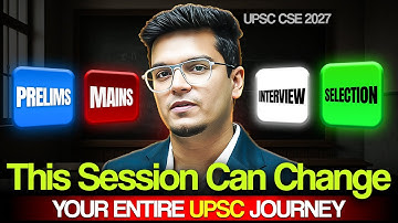The Most Important Session of Your UPSC 2027 Journey | Dr. Shivin Chaudhary | Sarrthi IAS