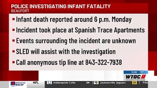 Beaufort Police investigate child fatality