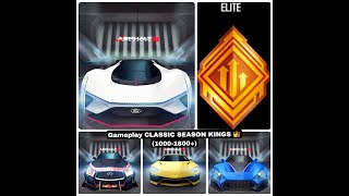 Asphalt 8, Gameplay Classic Season Kings 1000-1800