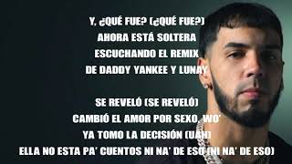 Video thumbnail of "Keii - Anuel AA letra Lirycs Karaoke"