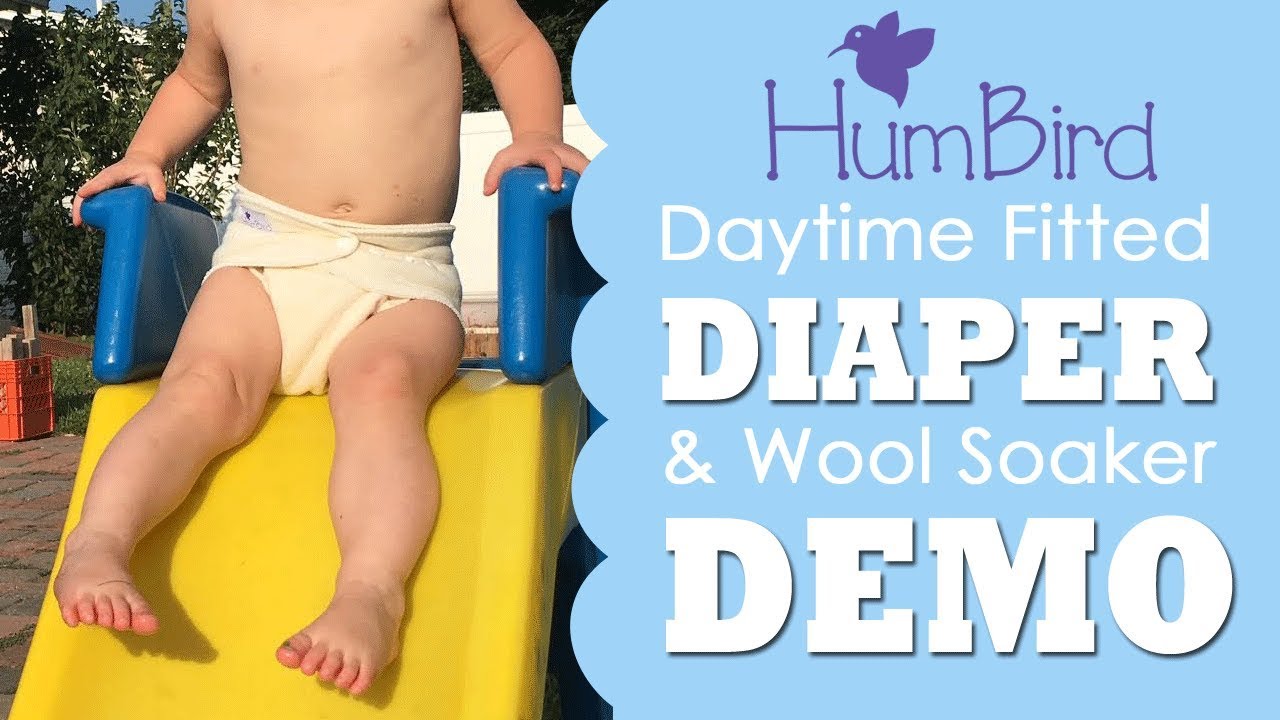 Humbird Daytime Fitted Cloth Diaper Video DEMO ClothDiapers YouTube
