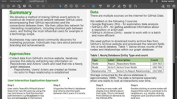 CSE6242 - Github Explorer Team 81 - Jonathan del Campo