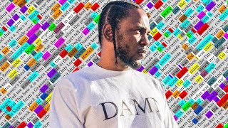 Kendrick Lamar, Dna. Rhyme Scheme Highlighted