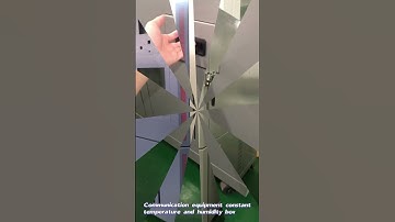 This is constant temperature and humidity test chamber for communication equipment #testing