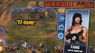 MENTAL FANG SWARM BUILD  'This Should NEVER WORK!'   Mechabellum Gameplay