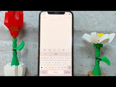 Vídeo: Como você faz letras extravagantes no Iphone?