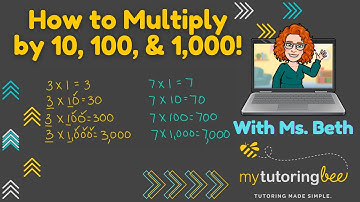 How to Multiply by 10 100 and 1000