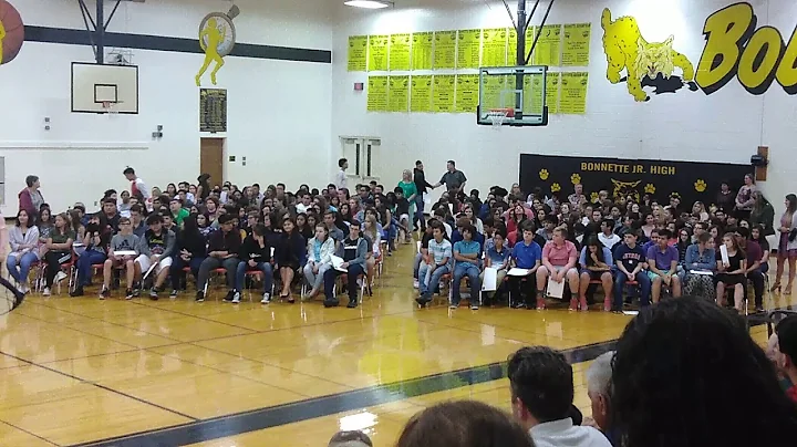 Danielle Bonnette Awards Ceremony May 2018
