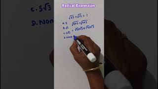 Beautiful Radical Expression | Evaluate Without Pen And Paper | #maths #ytshorts #mathematics