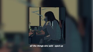 T.a.t.u - All The Things She Said (Sped Up)