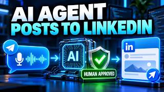 Full I Built an AI Agent That Posts to LinkedIn from Telegram | Ollama + Whisper Guide